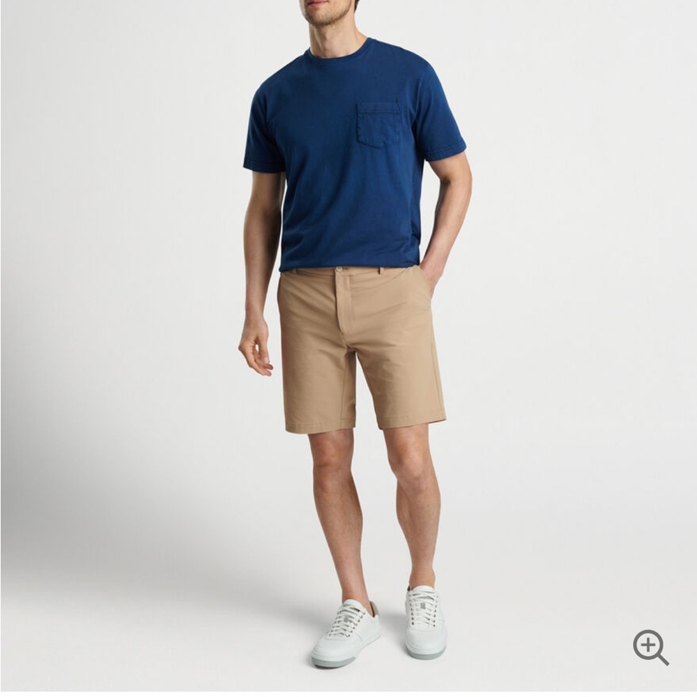 Peter Millar Khaki Performance Shorts 🩳